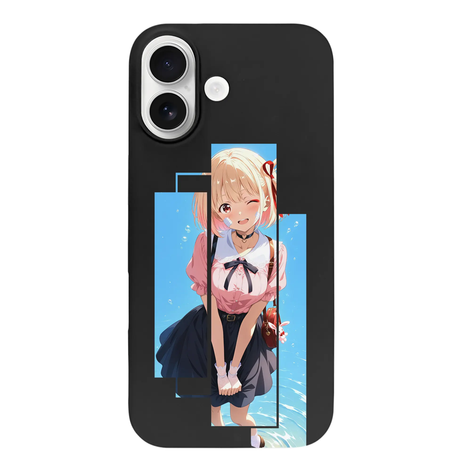 リコリス・リコイル グッズ,錦木千束 - iPhone 17 シリーズ シリコンケース 薄型 耐衝撃 指紋防止 ソフトタッチカバー 精密フィット 傷防止 保護ケース iPhone 17/17 Air/17 Pro/17 Pro Max 対応